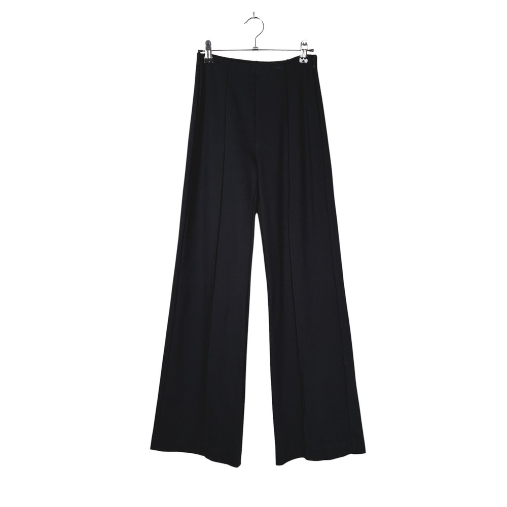 2025 J. Crew Womens Wide Leg Pant in Stretch Ponte Size‎ XS Black Office Career - Picture 3 of 16